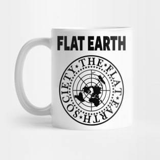 FLAT EARTH SHIRT, FLAT EARTH SOCIETY T-SHIRT, FLAT EARTHER Mug